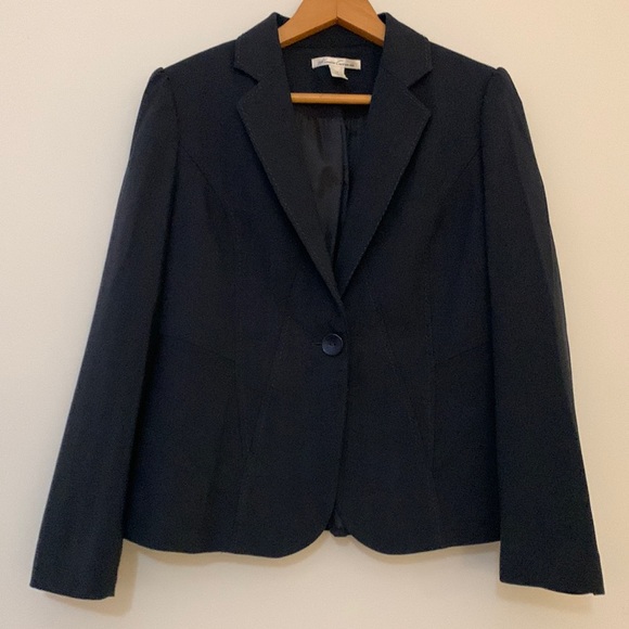 ❗️SALE❗️Kenneth Cole Women’s Navy Blue Pants Suit - Picture 1 of 10